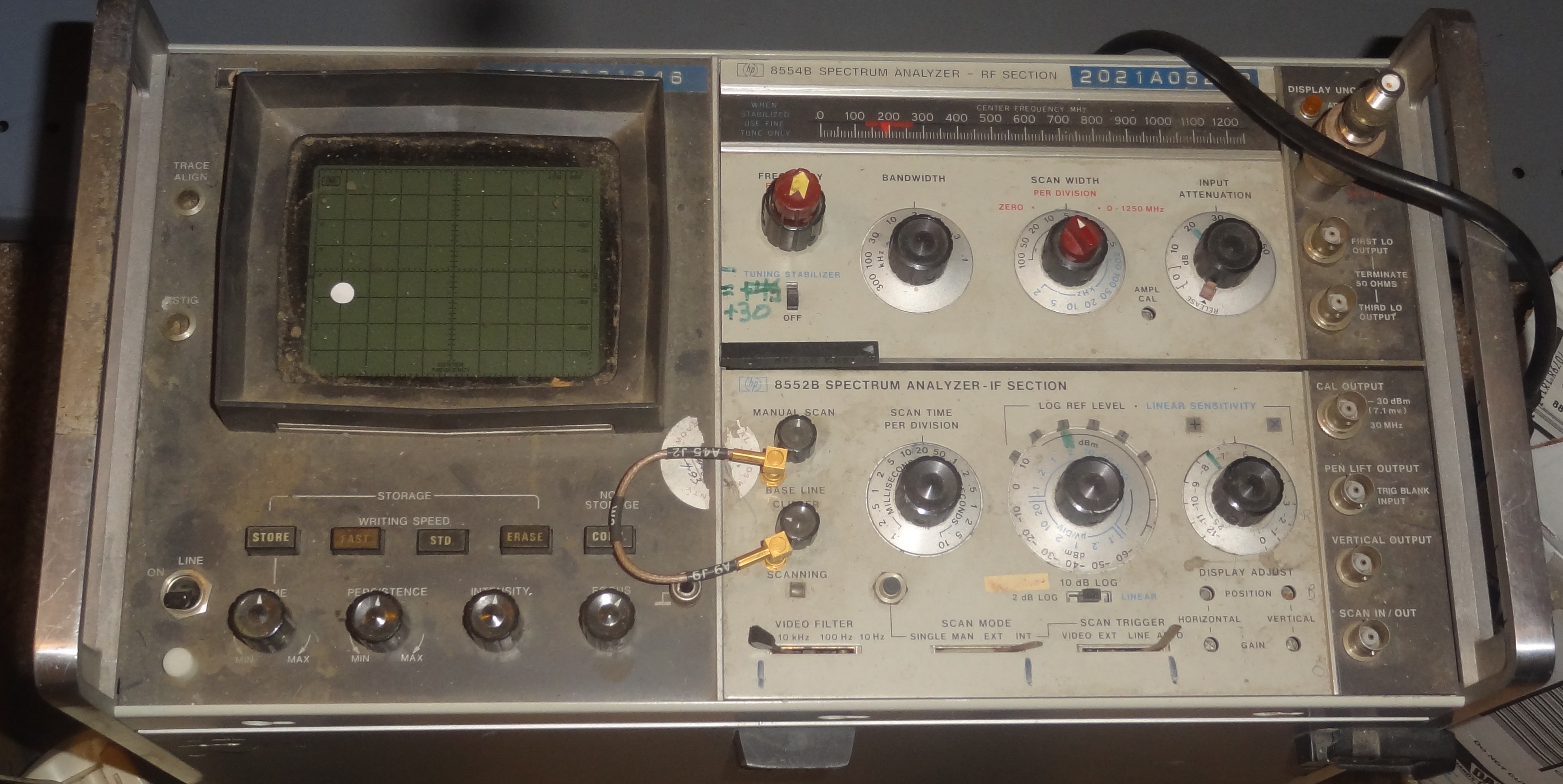 hp spectrum analyser